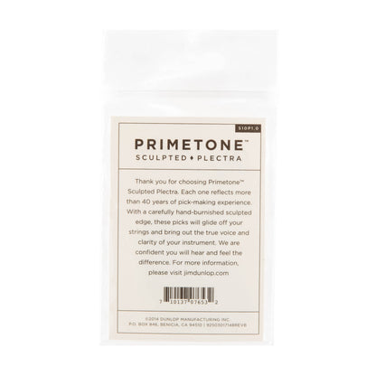 Jim Dunlop DUNLOP PRIMETONE 1.0mm STANDARD GRIP PICK GUITAR PICK PLAYER'S PACK 03-PACK - 510P100
