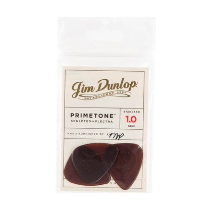 Jim Dunlop DUNLOP PRIMETONE 1.0mm STANDARD GRIP PICK GUITAR PICK PLAYER'S PACK 03-PACK - 510P100