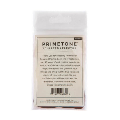 Jim Dunlop DUNLOP PRIMETONE 2.0mm STANDARD GRIP PICK GUITAR PICK PLAYER'S PACK 03-PACK - 510P200
