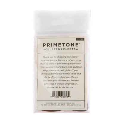 Jim Dunlop DUNLOP PRIMETONE 2.5mm STANDARD GRIP PICK GUITAR PICK PLAYER'S PACK 03-PACK - 510P250