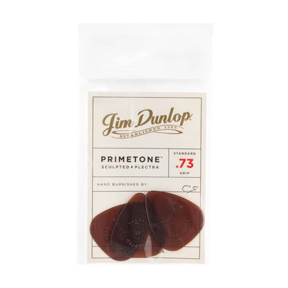 Jim Dunlop DUNLOP PRIMETONE .73mm STANDARD GRIP PICK GUITAR PICK PLAYER'S PACK 03-PACK - 510P073