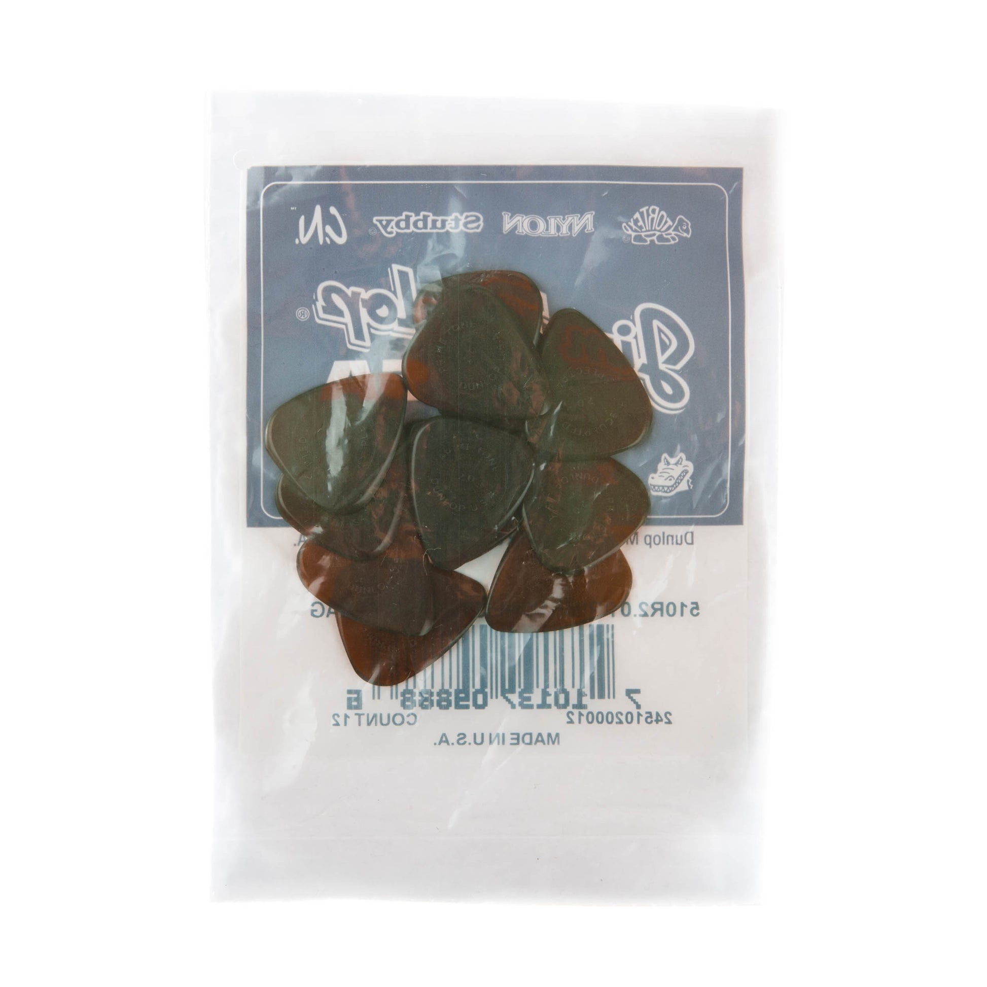 Jim Dunlop DUNLOP PRIMETONE 2.0mm STANDARD GRIP PICK GUITAR PICK REFILL BAG 12-PACK - 510R200