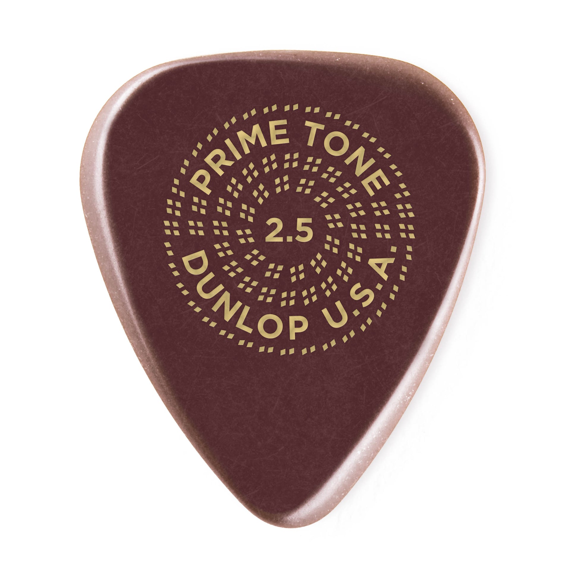 Jim Dunlop DUNLOP PRIMETONE 2.5mm STANDARD SMOOTH PICK GUITAR PICK PLAYER'S PACK 03-PACK - 511P250