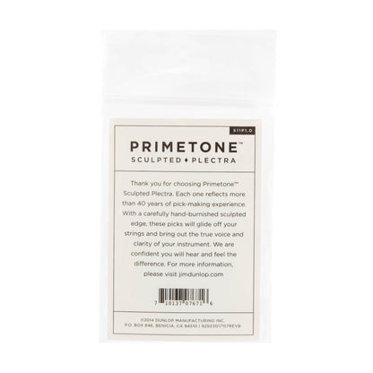 Jim Dunlop DUNLOP PRIMETONE 1.0mm STANDARD SMOOTH PICK GUITAR PICK PLAYER'S PACK 03-PACK - 511P100