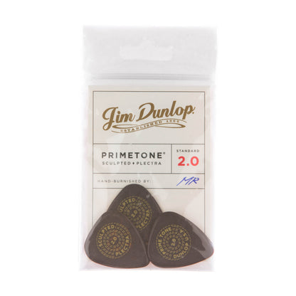 Jim Dunlop DUNLOP PRIMETONE 2.0mm STANDARD SMOOTH PICK GUITAR PICK PLAYER'S PACK 03-PACK - 511P200
