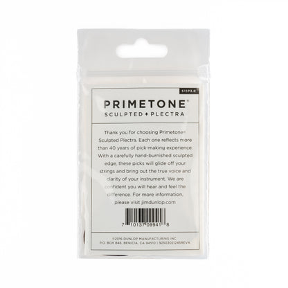 Jim Dunlop DUNLOP PRIMETONE 3.0mm STANDARD SMOOTH PICK GUITAR PICK PLAYER'S PACK 03-PACK - 511P300