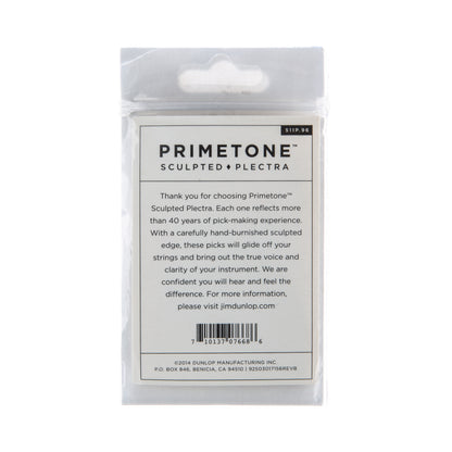 Jim Dunlop DUNLOP PRIMETONE .96mm STANDARD SMOOTH PICK GUITAR PICK PLAYER'S PACK 03-PACK - 511P096