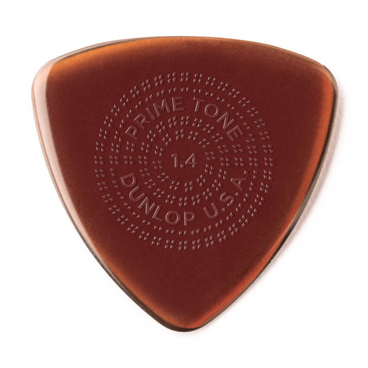 Jim Dunlop DUNLOP PRIMETONE 1.4mm TRIANGLE GRIP PICK GUITAR PICK PLAYER'S PACK 03-PACK - 512P140