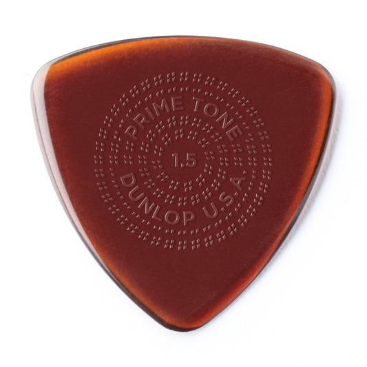 Jim Dunlop DUNLOP PRIMETONE 1.5mm TRIANGLE GRIP PICK GUITAR PICK PLAYER'S PACK 03-PACK - 512P150