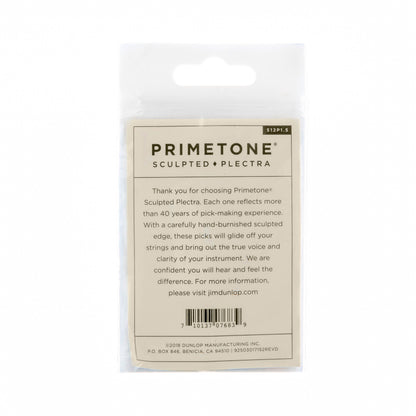 Jim Dunlop DUNLOP PRIMETONE 1.5mm TRIANGLE GRIP PICK GUITAR PICK PLAYER'S PACK 03-PACK - 512P150
