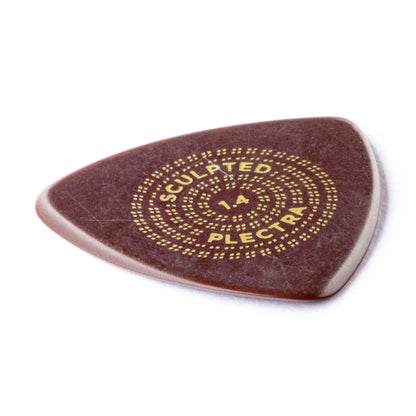 Jim Dunlop DUNLOP PRIMETONE 1.4mm TRIANGLE SMOOTH PICK GUITAR PICK PLAYER'S PACK 03-PACK - 513P140
