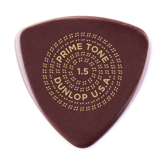 Jim Dunlop DUNLOP PRIMETONE 1.5mm TRIANGLE SMOOTH PICK GUITAR PICK PLAYER'S PACK 03-PACK - 513P150