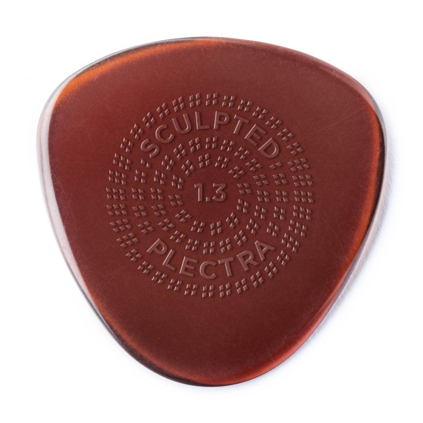 Jim Dunlop DUNLOP PRIMETONE 1.3mm SEMI ROUND GRIP PICK GUITAR PICK PLAYER'S PACK 03-PACK - 514P130