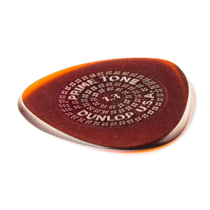 Jim Dunlop DUNLOP PRIMETONE 1.3mm SEMI ROUND GRIP PICK GUITAR PICK PLAYER'S PACK 03-PACK - 514P130