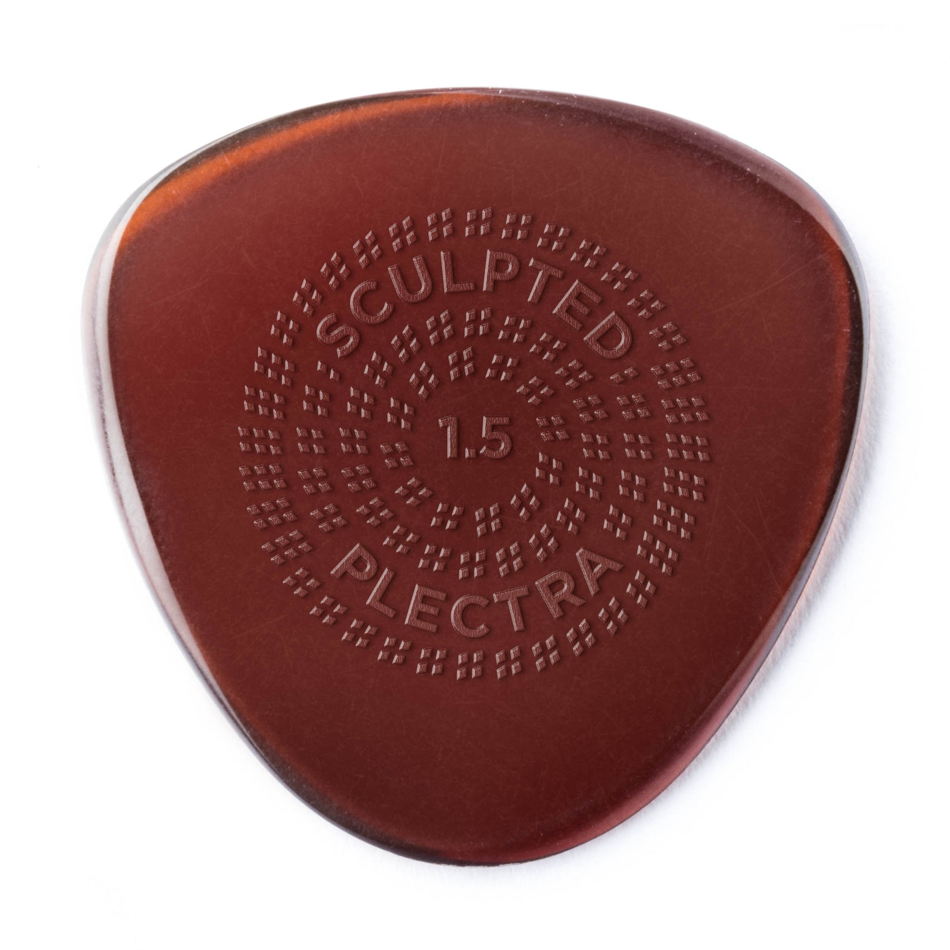 Jim Dunlop DUNLOP PRIMETONE 1.5mm SEMI ROUND GRIP PICK GUITAR PICK PLAYER'S PACK 03-PACK - 514P150