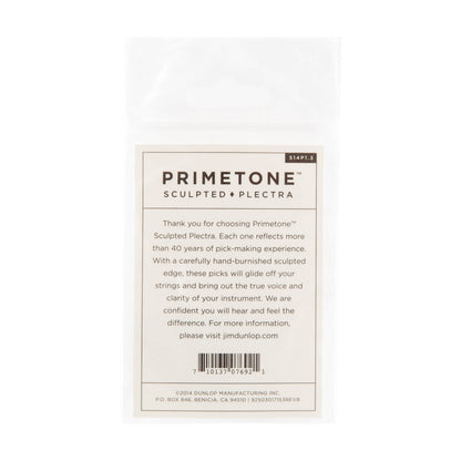 Jim Dunlop DUNLOP PRIMETONE 1.3mm SEMI ROUND GRIP PICK GUITAR PICK PLAYER'S PACK 03-PACK - 514P130