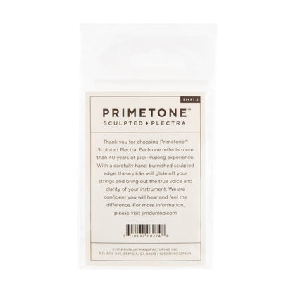Jim Dunlop DUNLOP PRIMETONE 1.5mm SEMI ROUND GRIP PICK GUITAR PICK PLAYER'S PACK 03-PACK - 514P150