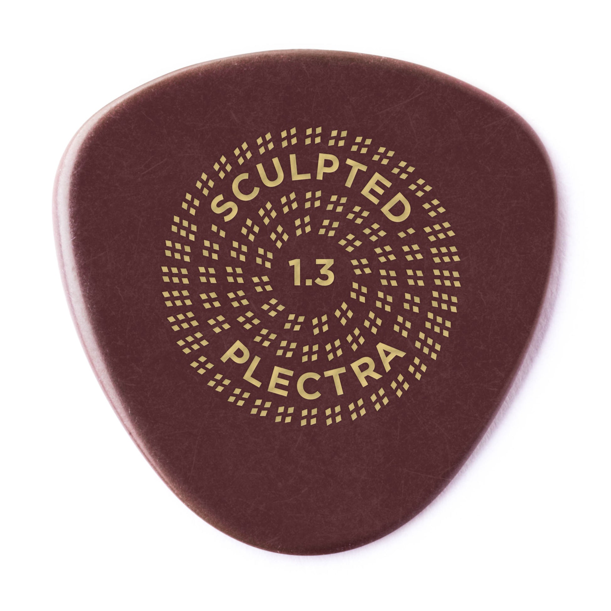 Jim Dunlop DUNLOP PRIMETONE 1.3mm SEMI ROUND SMOOTH GRIP PICK GUITAR PICK PLAYER'S PACK 03-PACK - 515P130