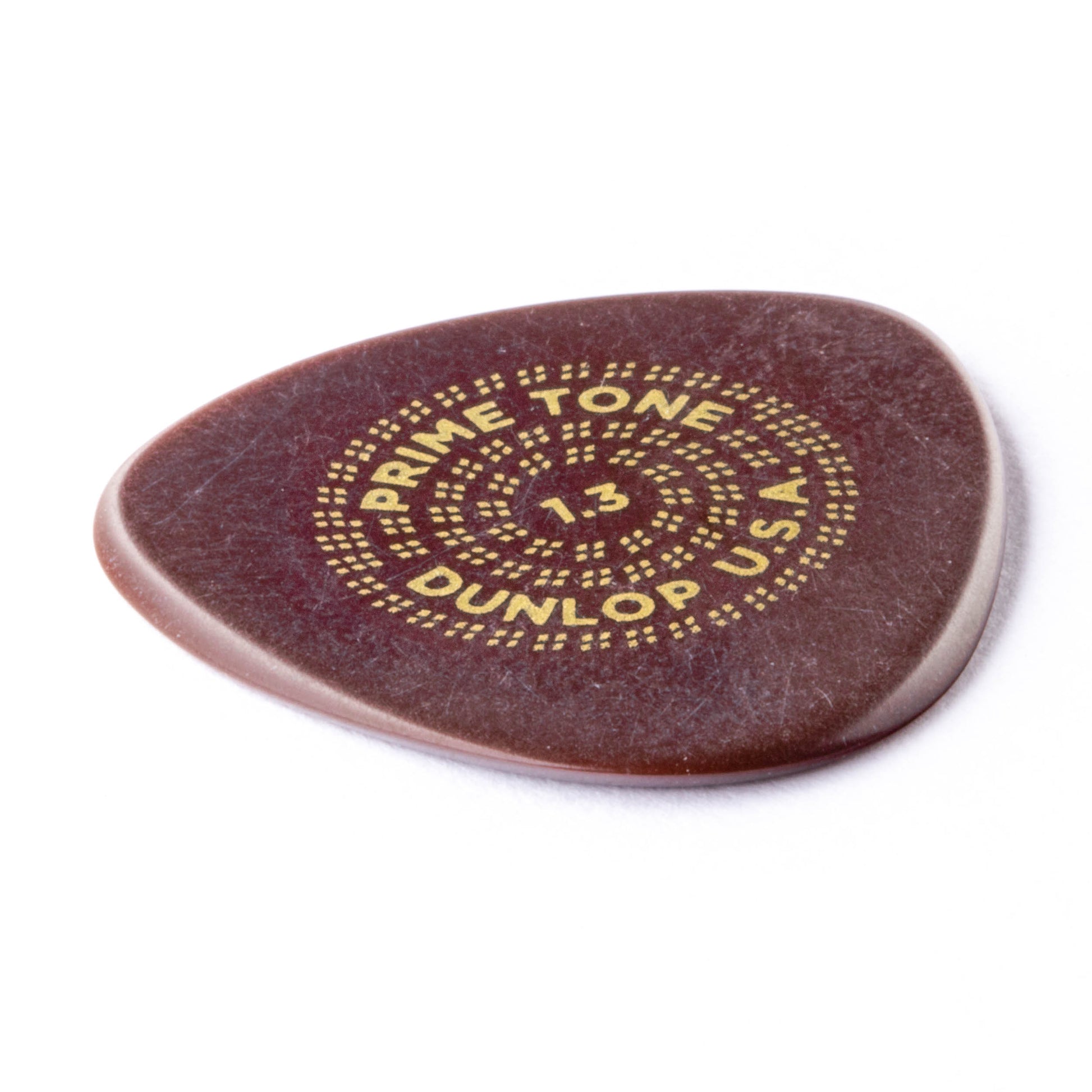 Jim Dunlop DUNLOP PRIMETONE 1.3mm SEMI ROUND SMOOTH GRIP PICK GUITAR PICK PLAYER'S PACK 03-PACK - 515P130