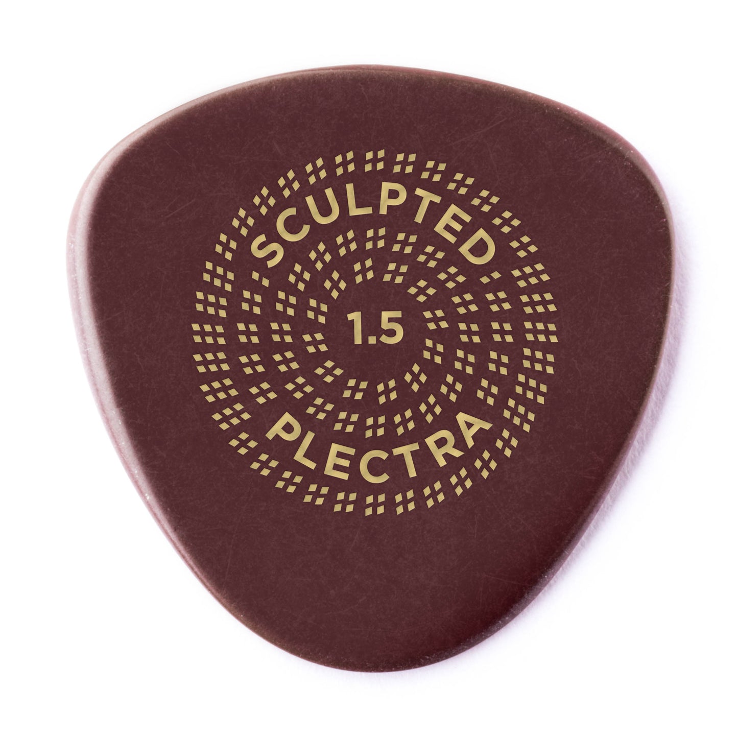 Jim Dunlop DUNLOP PRIMETONE 1.5mm SEMI ROUND SMOOTH GRIP PICK GUITAR PICK PLAYER'S PACK 03-PACK - 515P150