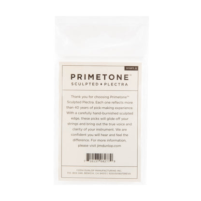 Jim Dunlop DUNLOP PRIMETONE 1.5mm SEMI ROUND SMOOTH GRIP PICK GUITAR PICK PLAYER'S PACK 03-PACK - 515P150