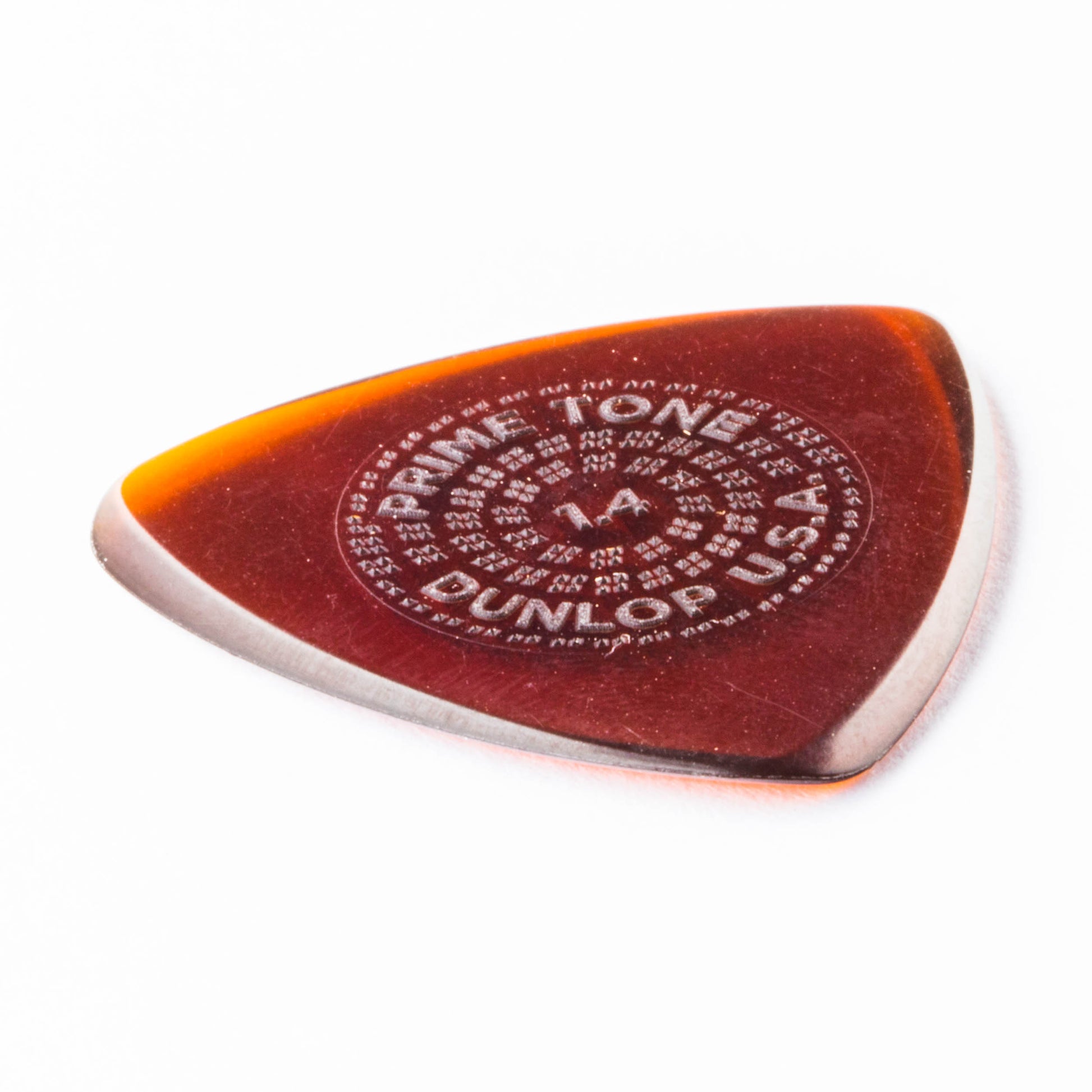 Jim Dunlop DUNLOP PRIMETONE 1.4mm SMALL TRIANGLE GRIP PICK GUITAR PICK PLAYER'S PACK 03-PACK - 516P140