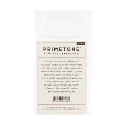 Jim Dunlop DUNLOP PRIMETONE 1.3mm SMALL TRIANGLE GRIP PICK GUITAR PICK PLAYER'S PACK 03-PACK - 516P130
