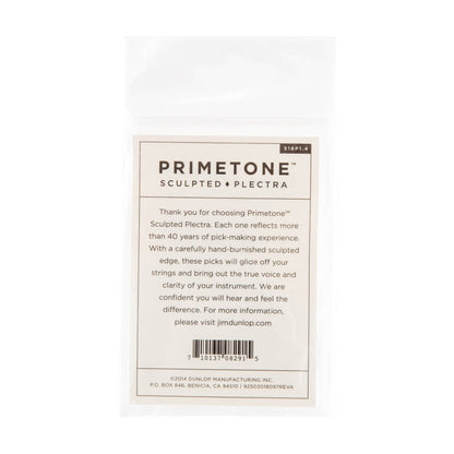 Jim Dunlop DUNLOP PRIMETONE 1.4mm SMALL TRIANGLE GRIP PICK GUITAR PICK PLAYER'S PACK 03-PACK - 516P140