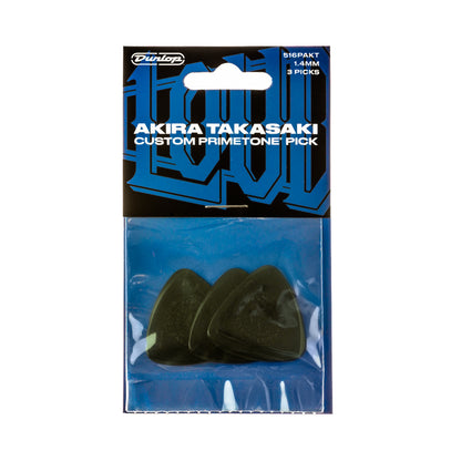 Jim Dunlop DUNLOP AKIRA TAKASAKI CUSTOM PRIMETONE 1.4mm SMALL TRI PICK GUITAR PICK PLAYER'S PACK 3-Pack - 516PAKT