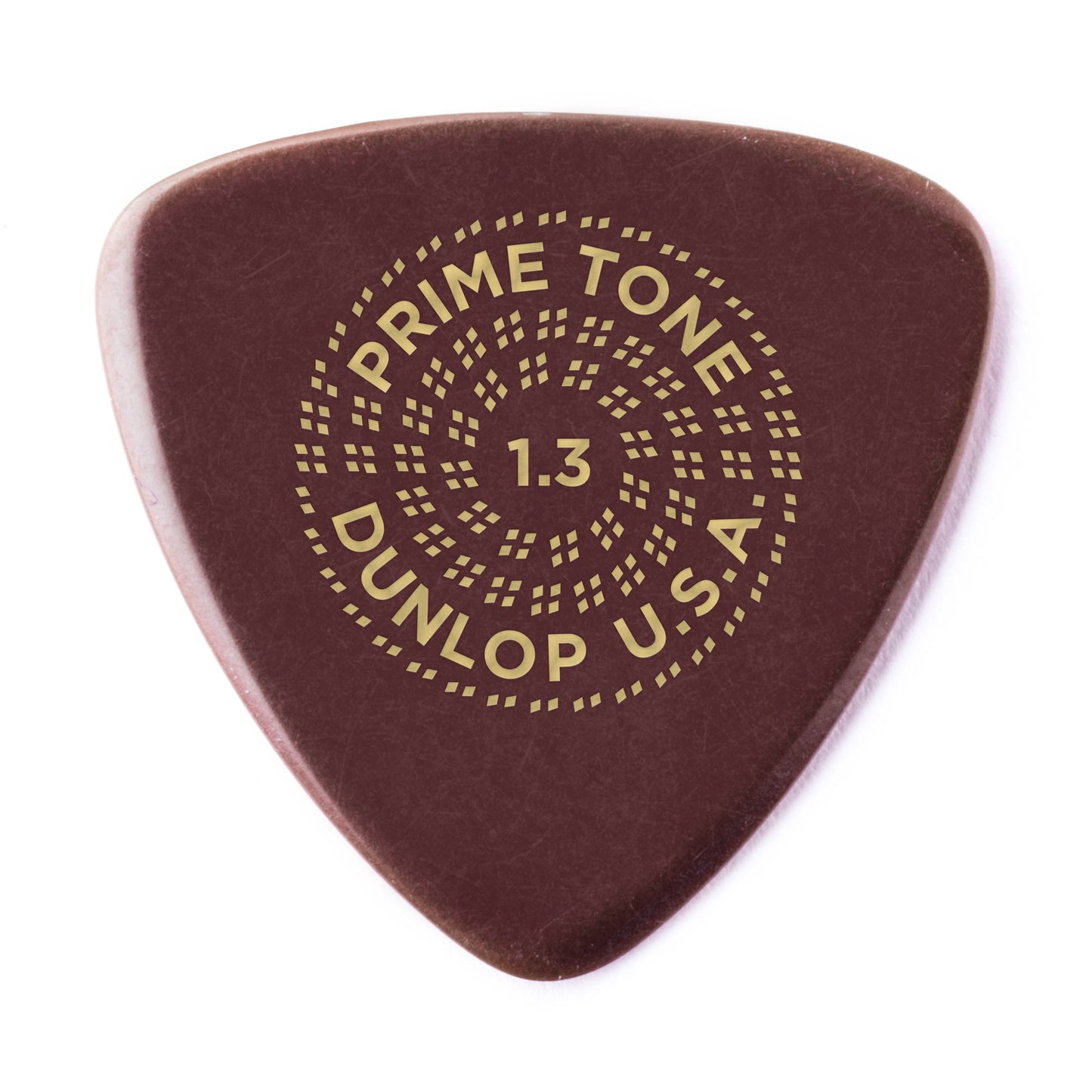 Jim Dunlop DUNLOP PRIMETONE 1.3mm SMALL TRIANGLE SMOOTH PICK GUITAR PICK PLAYER'S PACK 03-PACK - 517P130