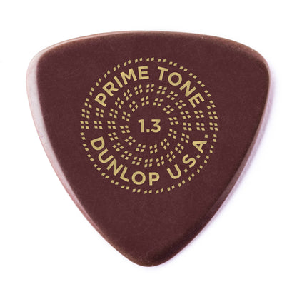 Jim Dunlop DUNLOP PRIMETONE 1.3mm SMALL TRIANGLE SMOOTH PICK GUITAR PICK PLAYER'S PACK 03-PACK - 517P130