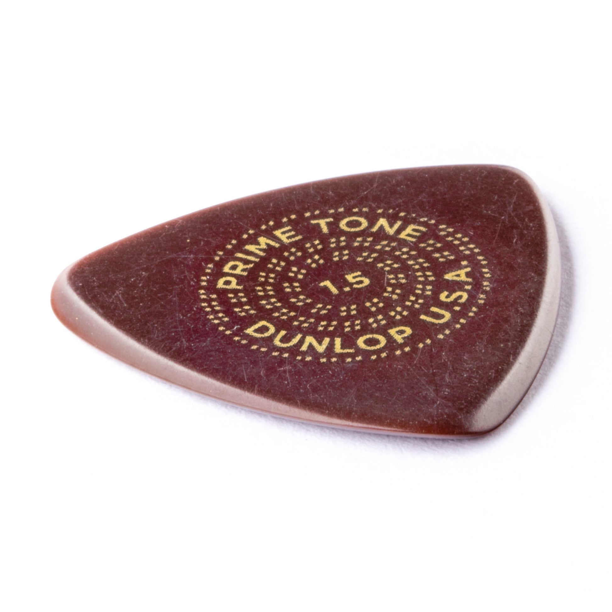 Jim Dunlop DUNLOP PRIMETONE 1.5mm SMALL TRIANGLE SMOOTH PICK GUITAR PICK PLAYER'S PACK 03-PACK - 517P150