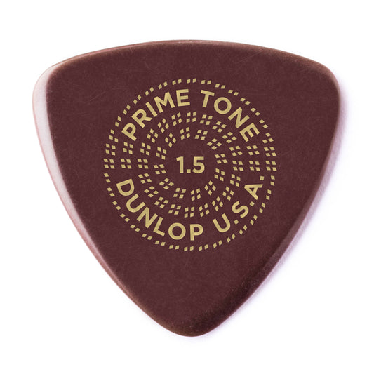 Jim Dunlop DUNLOP PRIMETONE 1.5mm SMALL TRIANGLE SMOOTH PICK GUITAR PICK PLAYER'S PACK 03-PACK - 517P150