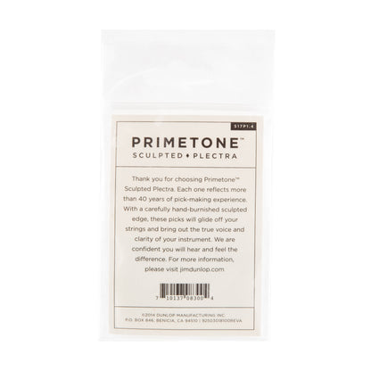 Jim Dunlop DUNLOP PRIMETONE 1.4mm SMALL TRIANGLE SMOOTH PICK GUITAR PICK PLAYER'S PACK 03-PACK - 517P140