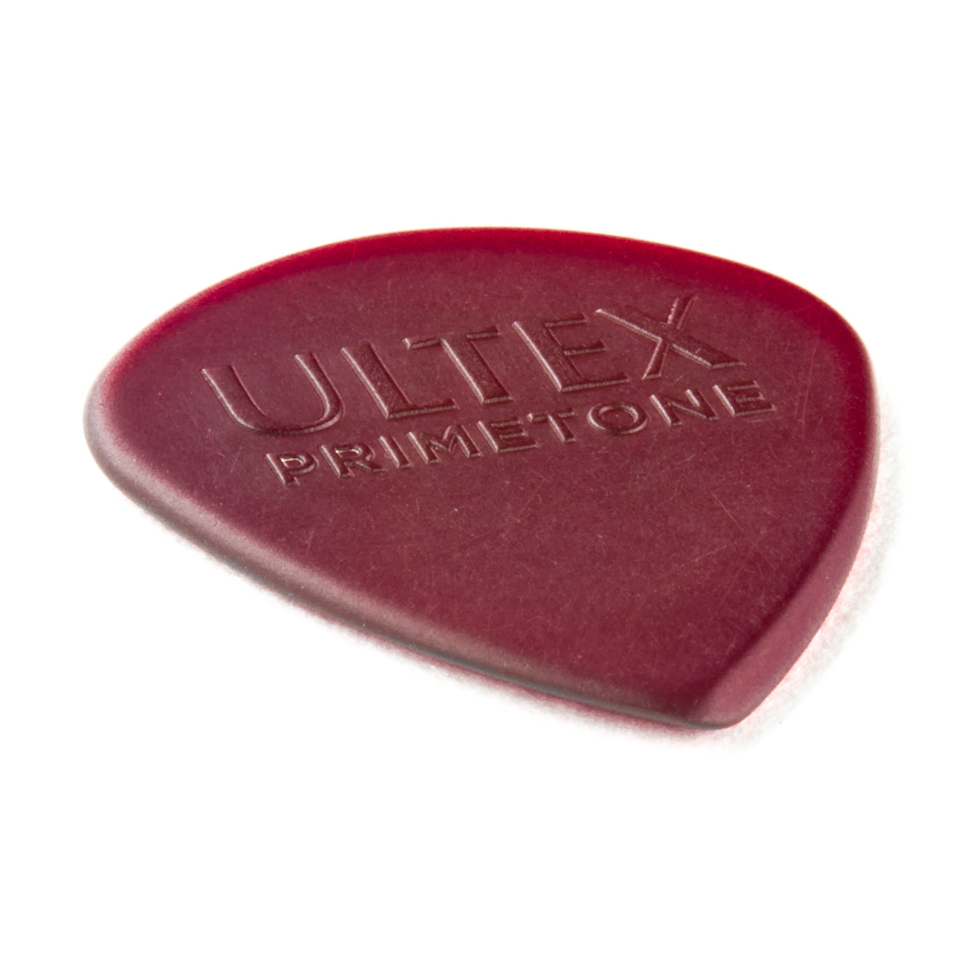 Jim Dunlop DUNLOP JOHN PETRUCCI PRIMETONE 1.38mm JAZZ III OXBLOOD GUITAR PICK PLAYER'S PACK 03-PACK - 518PJPRD