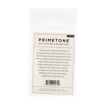 Jim Dunlop DUNLOP PRIMETONE 1.4mm JAZZ III XL GRIP PICK GUITAR PICK PLAYER'S PACK 03-PACK - 520P140