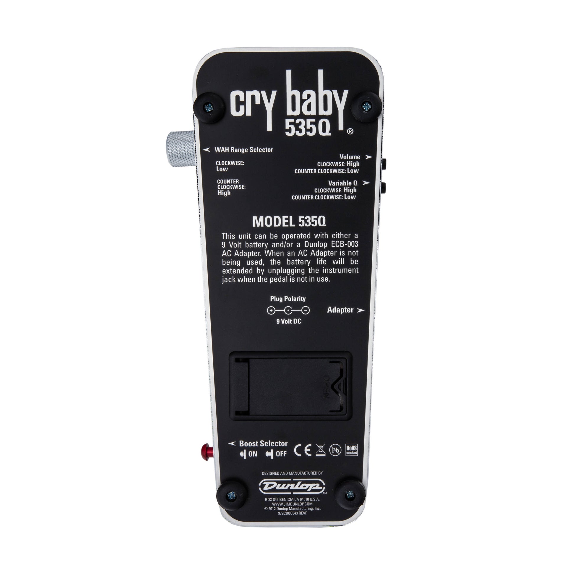 Cry Baby CRY BABY 535Q MULTI-WAH CHROME - 535QC