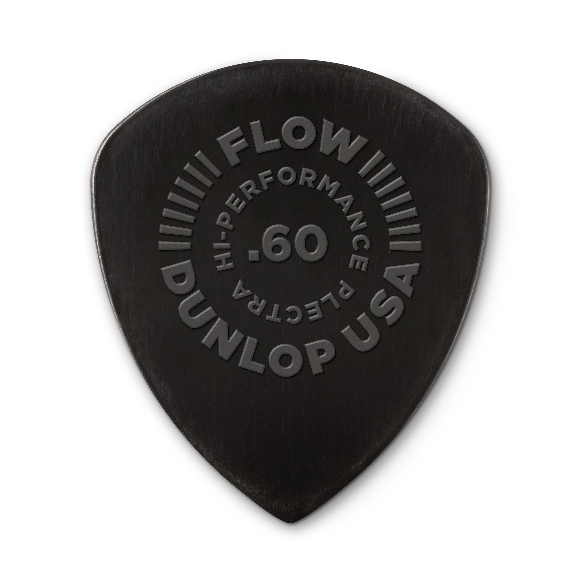 Jim Dunlop DUNLOP FLOW .60mm NYLON GUITAR PICK PLAYER'S PACK 12-PACK - 541P060