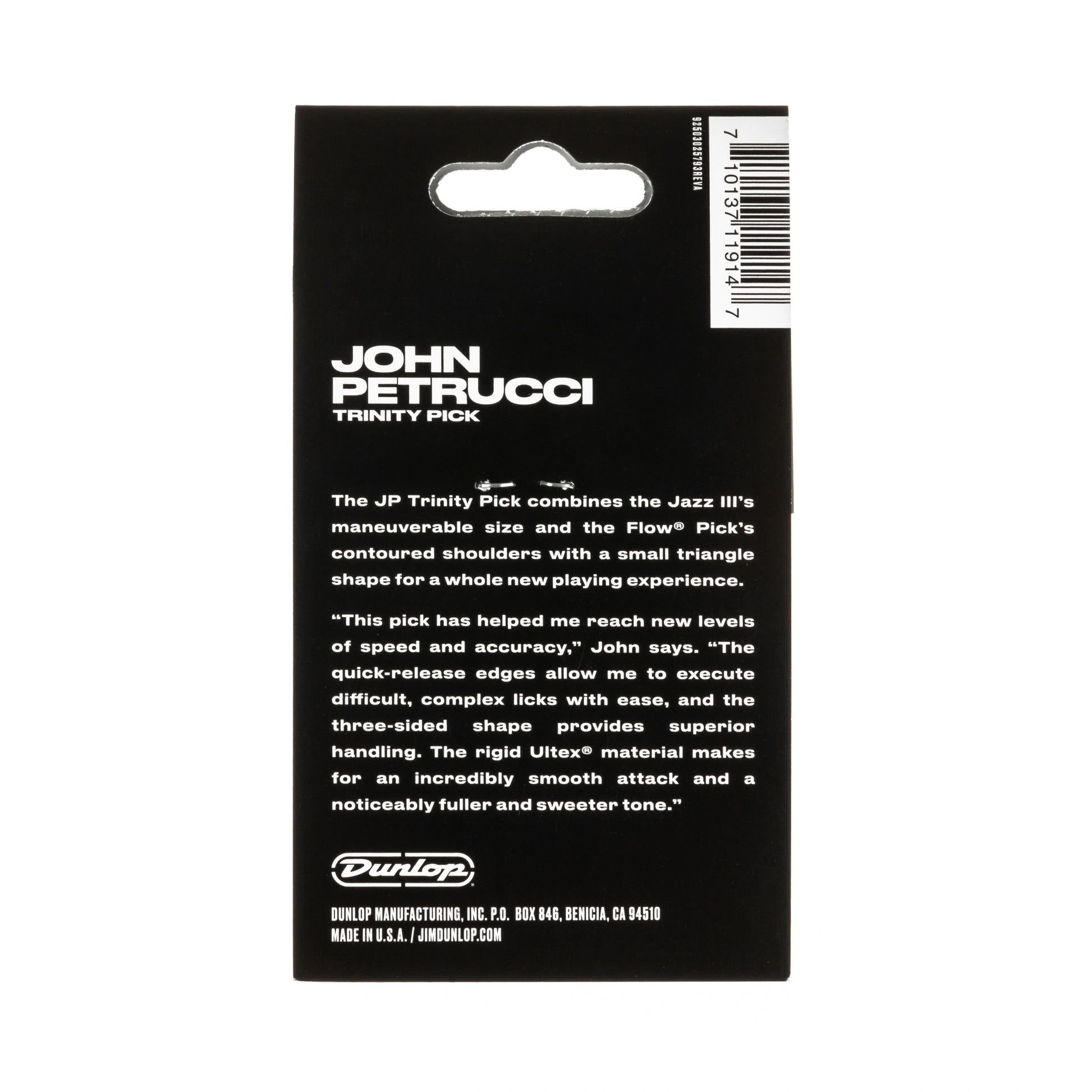 Jim Dunlop DUNLOP JOHN PETRUCCI TRINITY 1.4mm GUITAR PICK PLAYER'S PACK 06-PACK - 545PJP140
