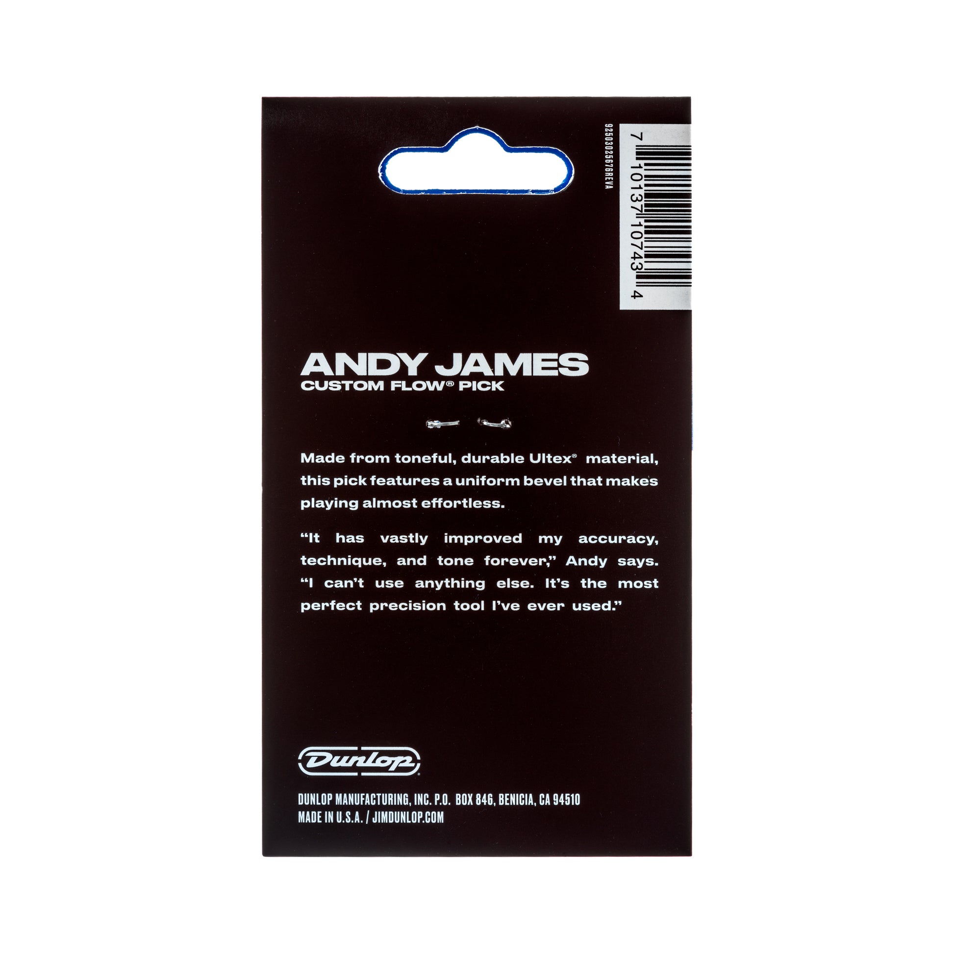 Jim Dunlop DUNLOP ANDY JAMES FLOW 2.0mm JUMBO PICK GUITAR PICK PLAYER'S PACK 03-Pack - 546PAJ200