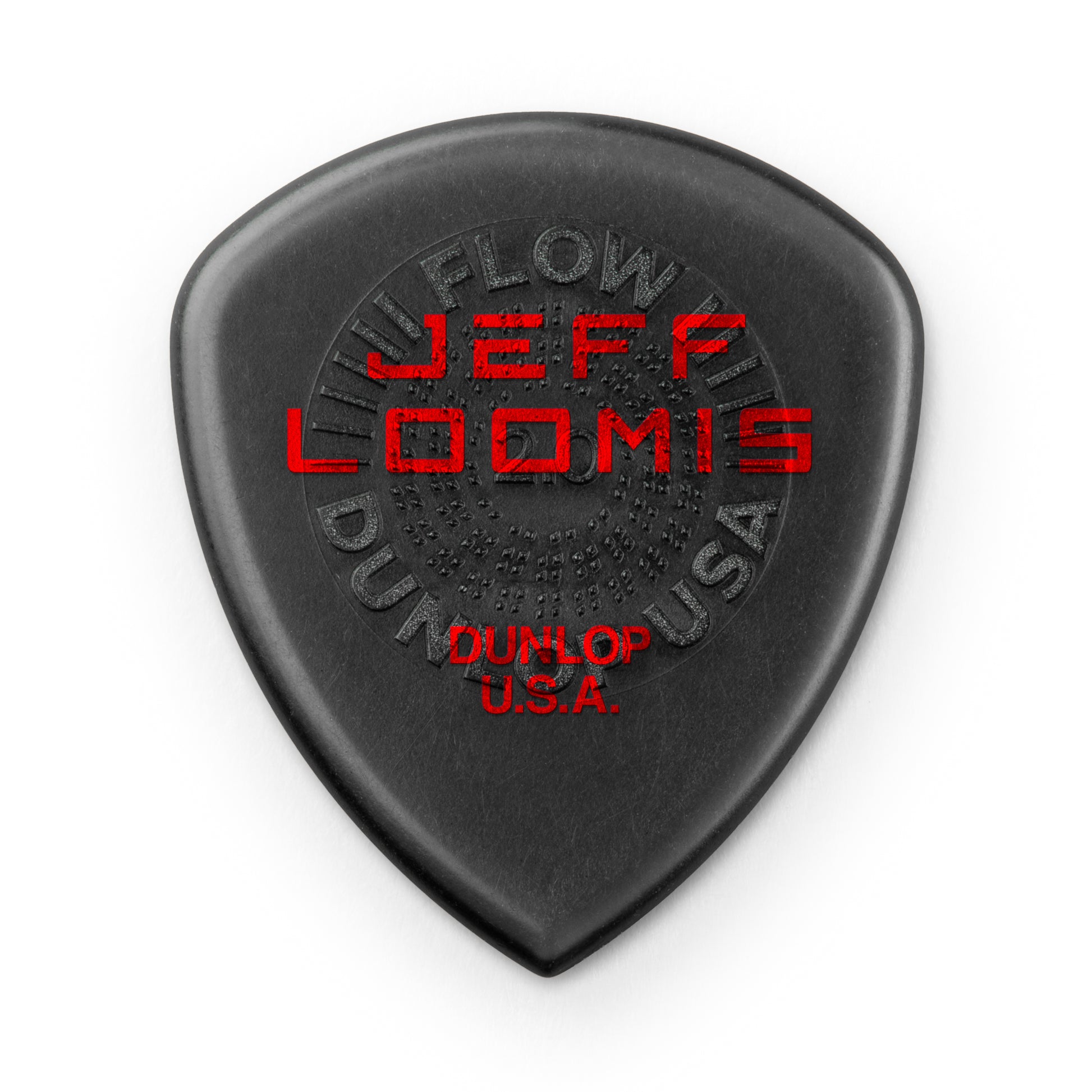 Jim Dunlop DUNLOP JEFF LOOMIS 2.0mm CUSTOM FLOW JUMBO GUITAR PICK PLAYER'S PACK 03-PACK - 547PJL