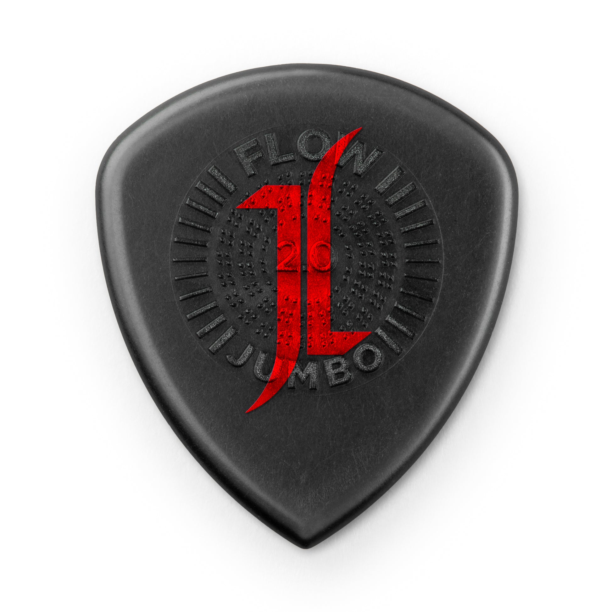 Jim Dunlop DUNLOP JEFF LOOMIS 2.0mm CUSTOM FLOW JUMBO GUITAR PICK PLAYER'S PACK 03-PACK - 547PJL