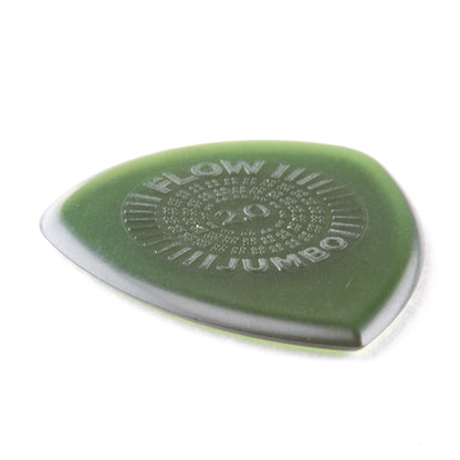 Jim Dunlop DUNLOP FLOW 2.0mm JUMBO GRIP GUITAR PICK PLAYER'S PACK 03-PACK - 547P200