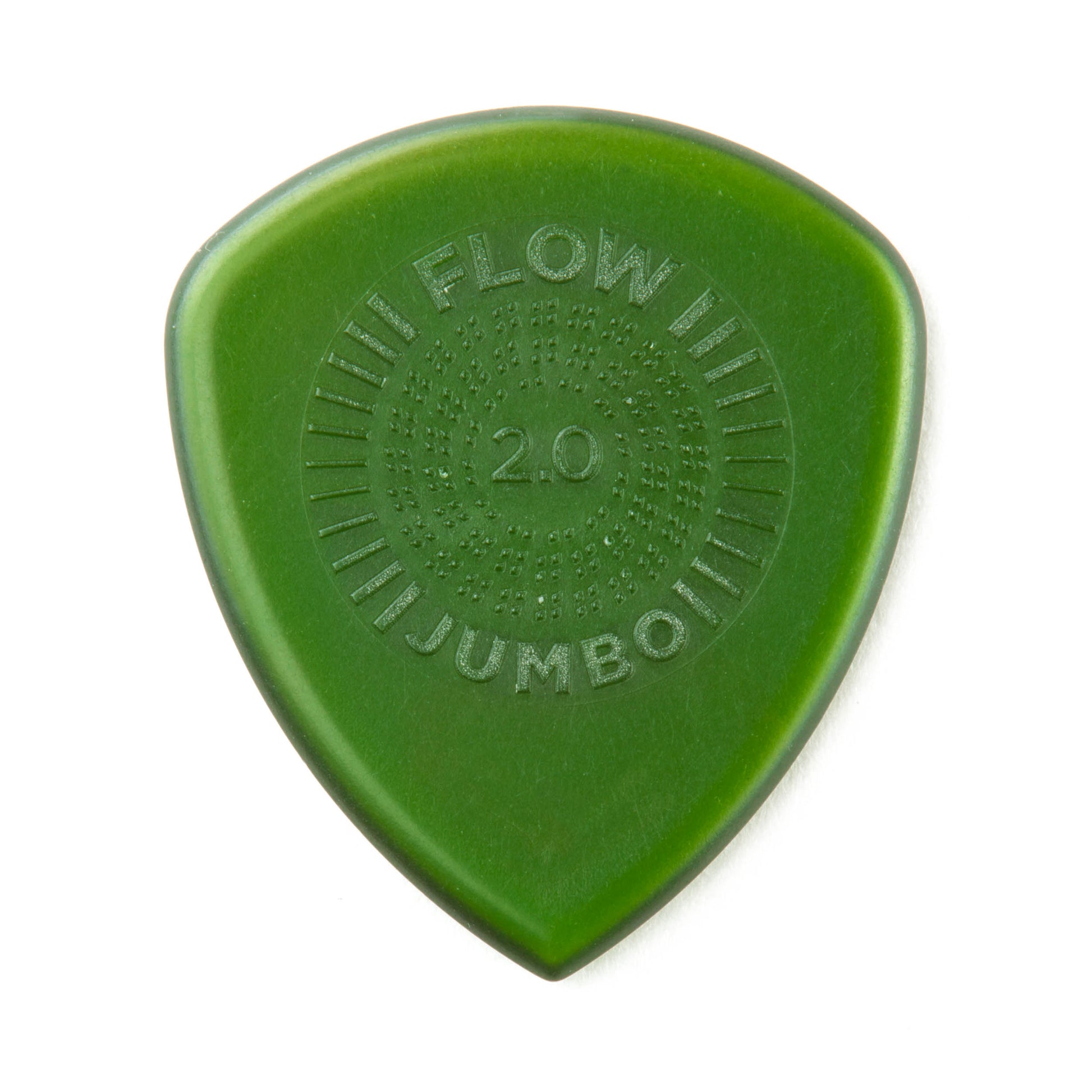 Jim Dunlop DUNLOP FLOW 2.0mm JUMBO GRIP GUITAR PICK PLAYER'S PACK 03-PACK - 547P200