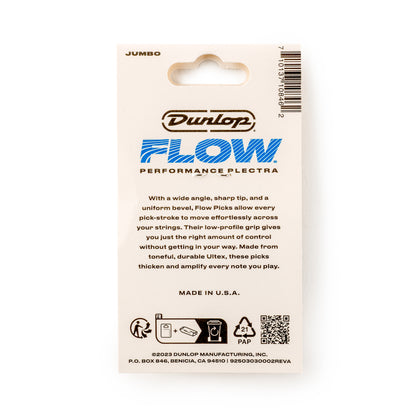 Jim Dunlop DUNLOP FLOW 3.0mm JUMBO GRIP GUITAR PICK PLAYER'S PACK 03-PACK - 547P300