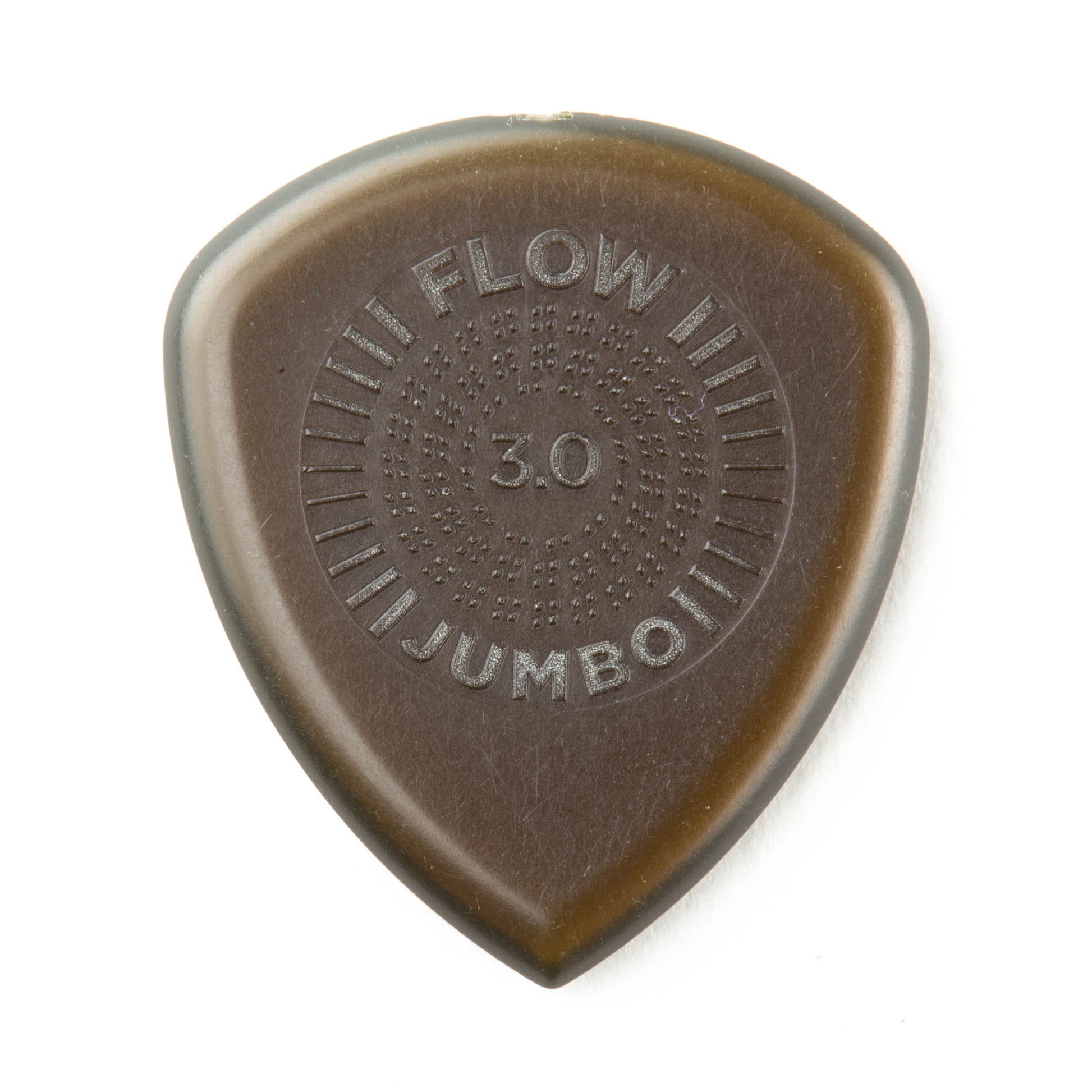 Jim Dunlop DUNLOP FLOW 3.0mm JUMBO GRIP GUITAR PICK PLAYER'S PACK 03-PACK - 547P300