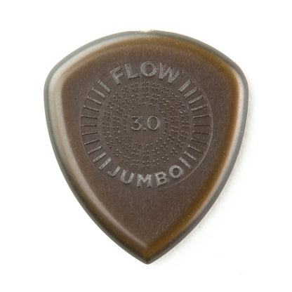 Jim Dunlop DUNLOP FLOW 3.0mm JUMBO GRIP GUITAR PICK PLAYER'S PACK 03-PACK - 547P300