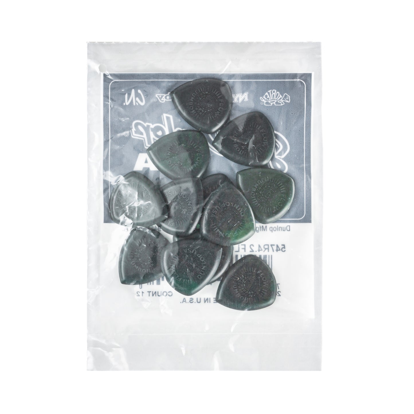 Jim Dunlop DUNLOP FLOW 4.2mm JUMBO GRIP GUITAR PICK PLAYER'S PACK 12-PACK - 547R420