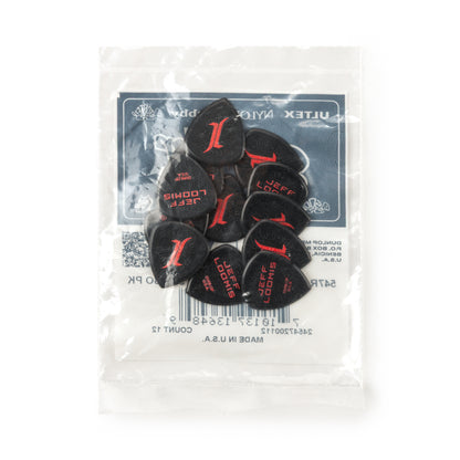 Jim Dunlop DUNLOP JEFF LOOMIS 2.0mm CUSTOM FLOW JUMBO GUITAR PICK REFILL BAG 12-PACK - 547RJL