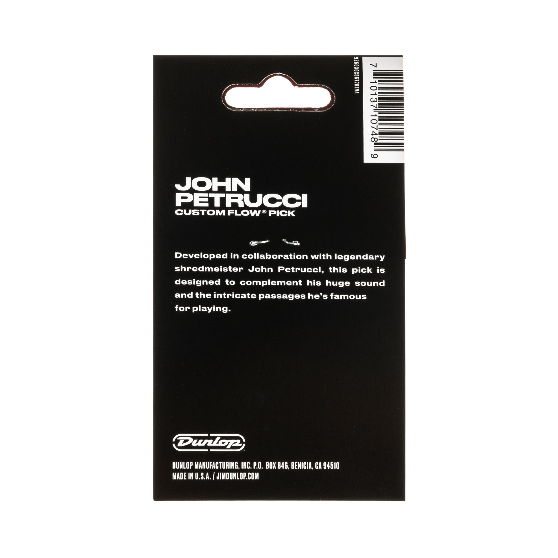 Jim Dunlop DUNLOP JOHN PETRUCCI FLOW 2.0mm GUITAR PICK PLAYERS PACK 06-PACK - 548PJP200